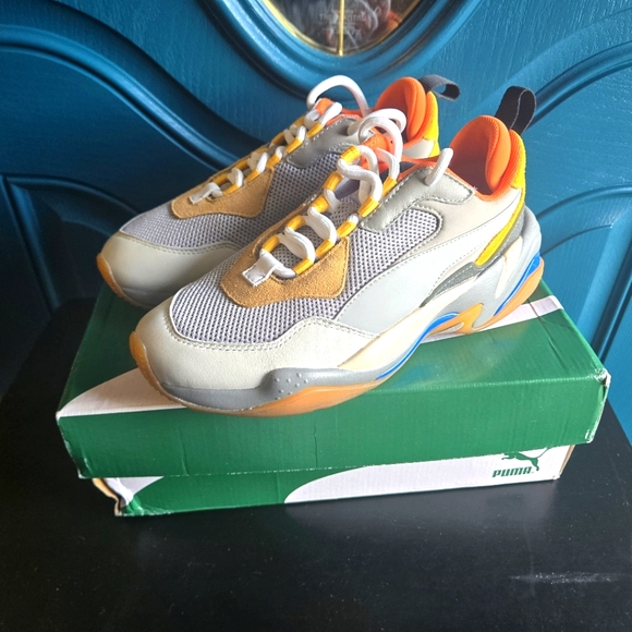 New Puma Thunder Spectra Jr Youth Size 5.5 Boys Sneakers 368504 02 - Picture 1 of 16